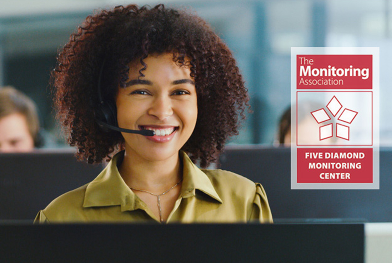 Alarm monitoring agent with headset