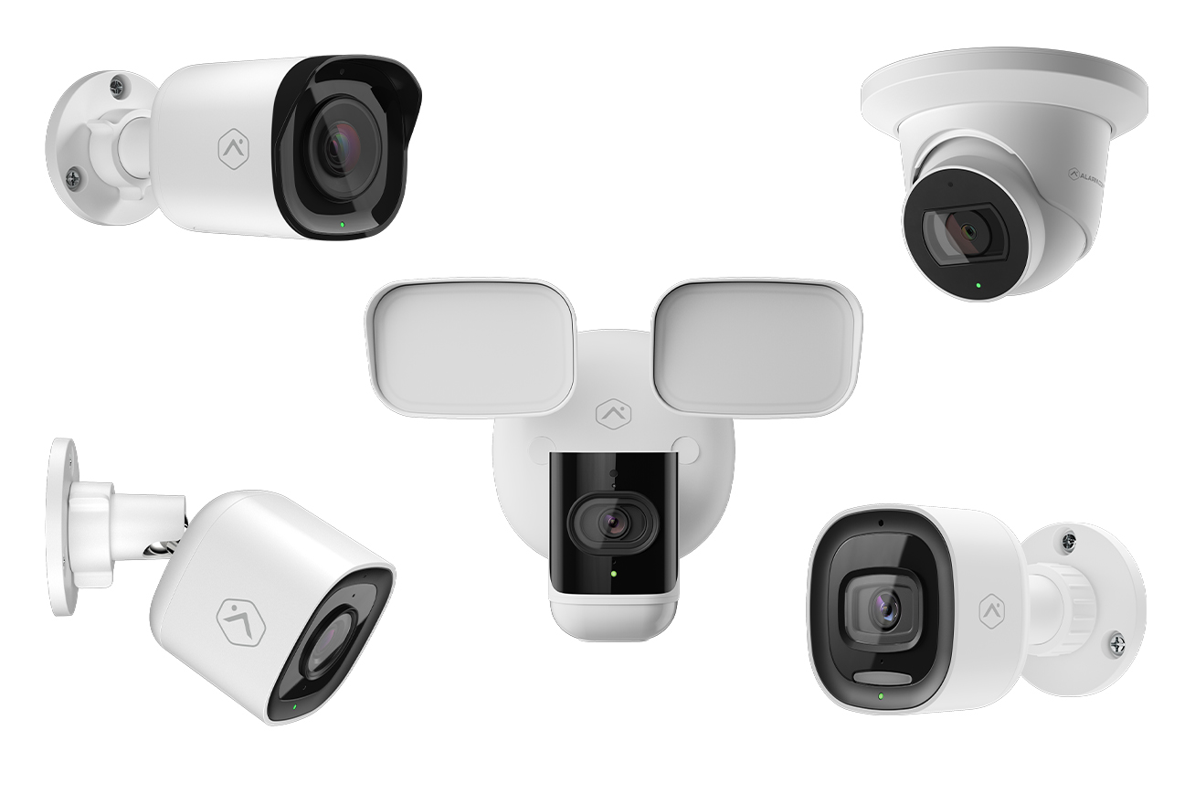 assortment of cameras that are compatible with AI-Powered Deterrence