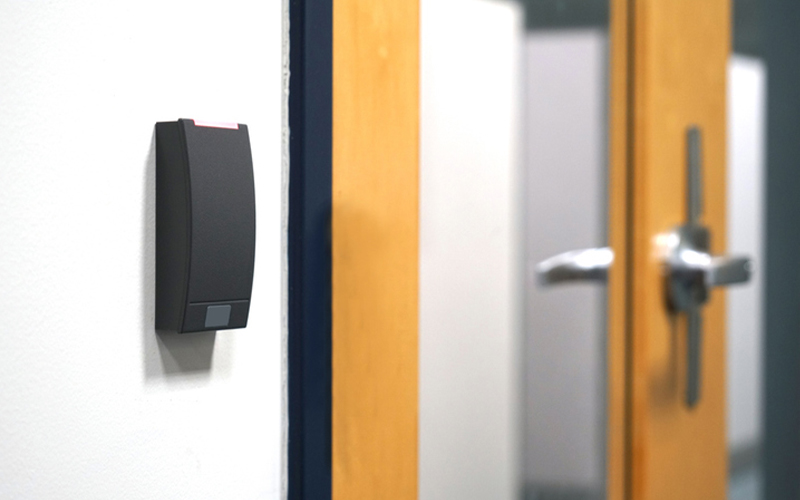 Access Control on door to church office