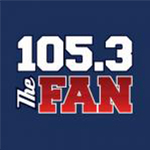 Logo for 105.3 The Fan