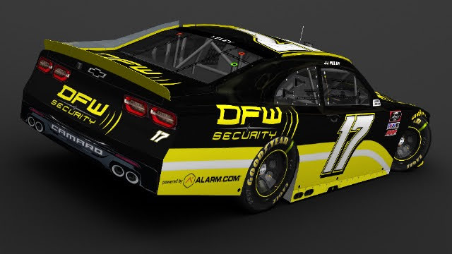 Black DFW Security NASCAR