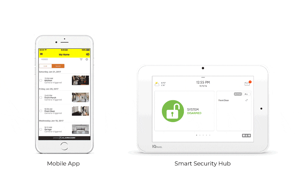 Smart Security Hub and App