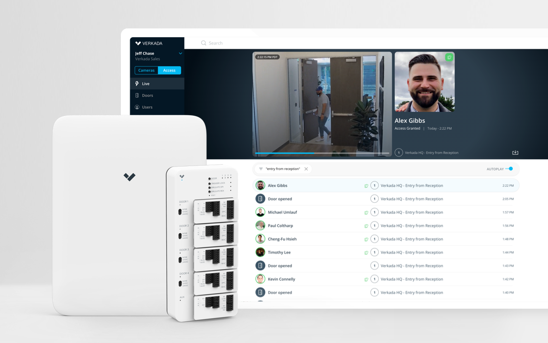 Verkada Access Control Solution