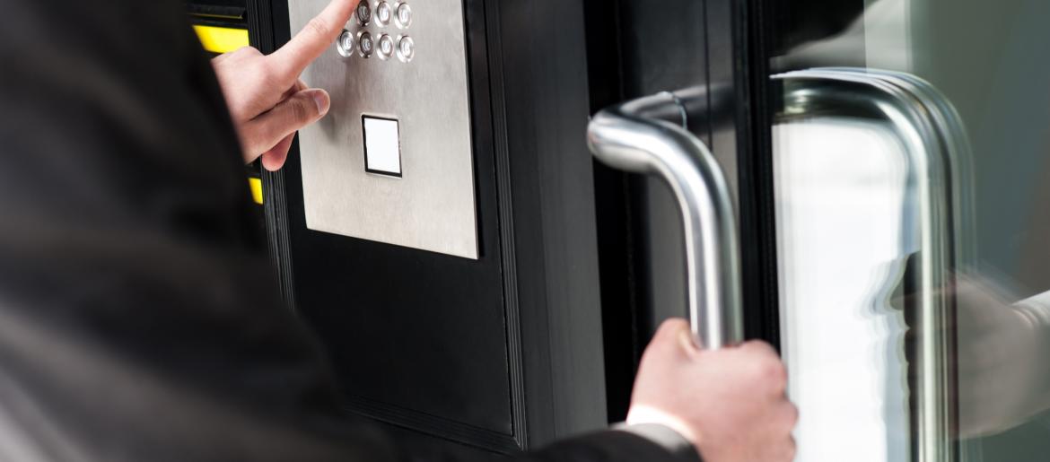 Access Control at Door to Business
