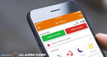 verify or cancel false alarm on app