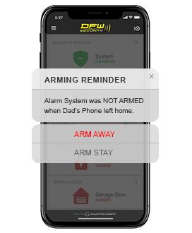 Smart Home Security System Alert