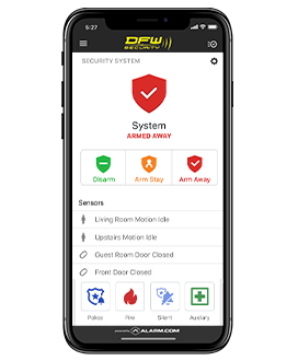 DFW Security home security app